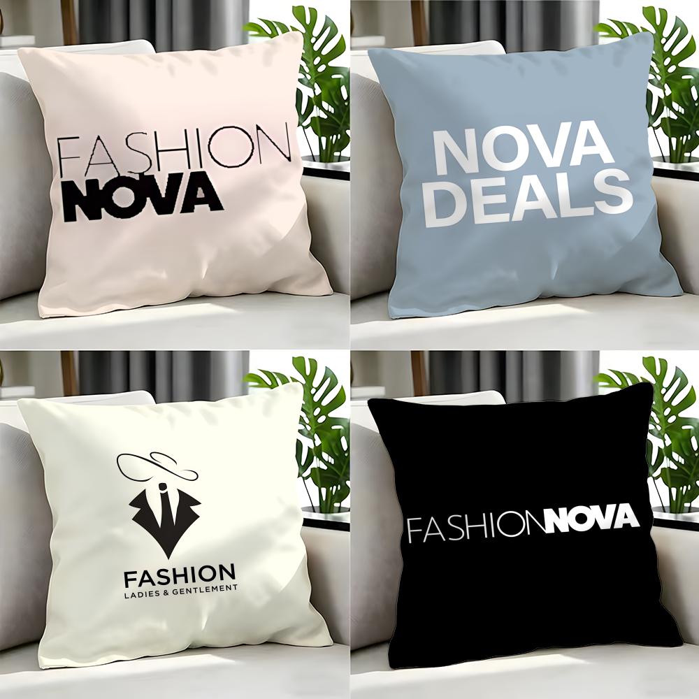 Nova Decor & Lighting Vase Glass Brun 26Cm - Housse de coussin de marque FFashion