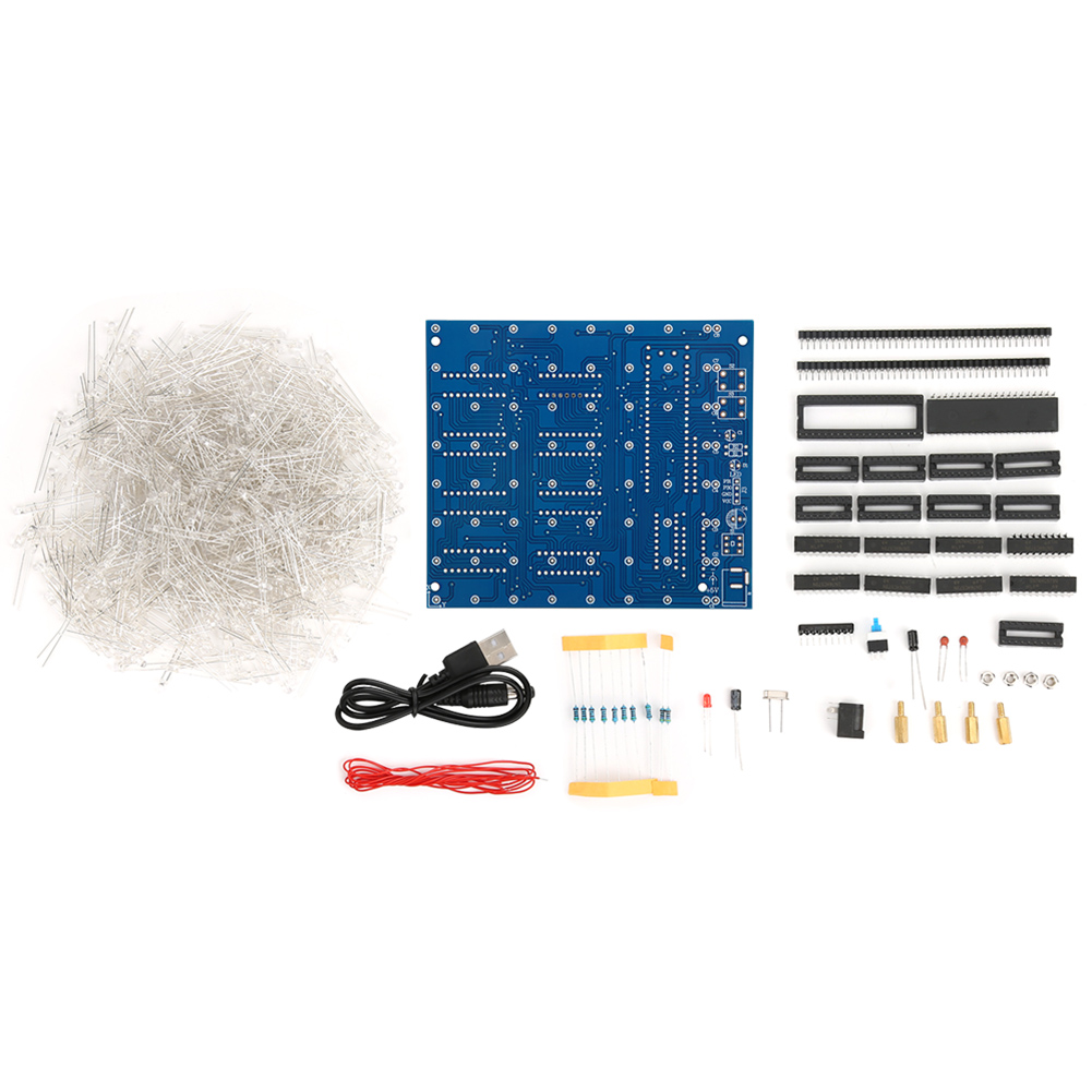 Home Decor Lighting Manufacturer - Kit de lumière LED 3D carré