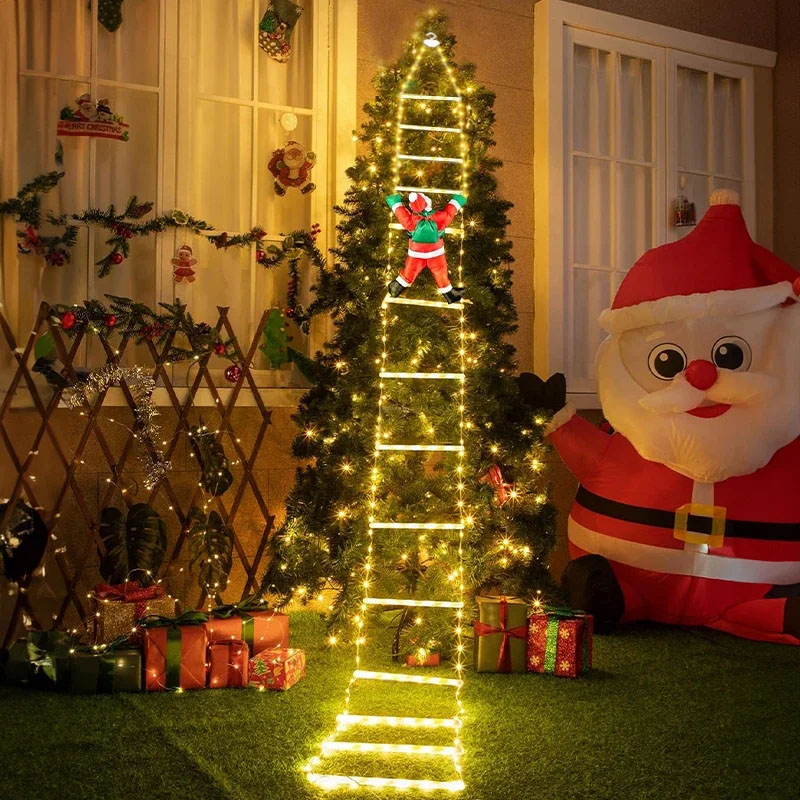 Garden Lighting Decor - Guirlande lumineuse LED de Noël, décorative,