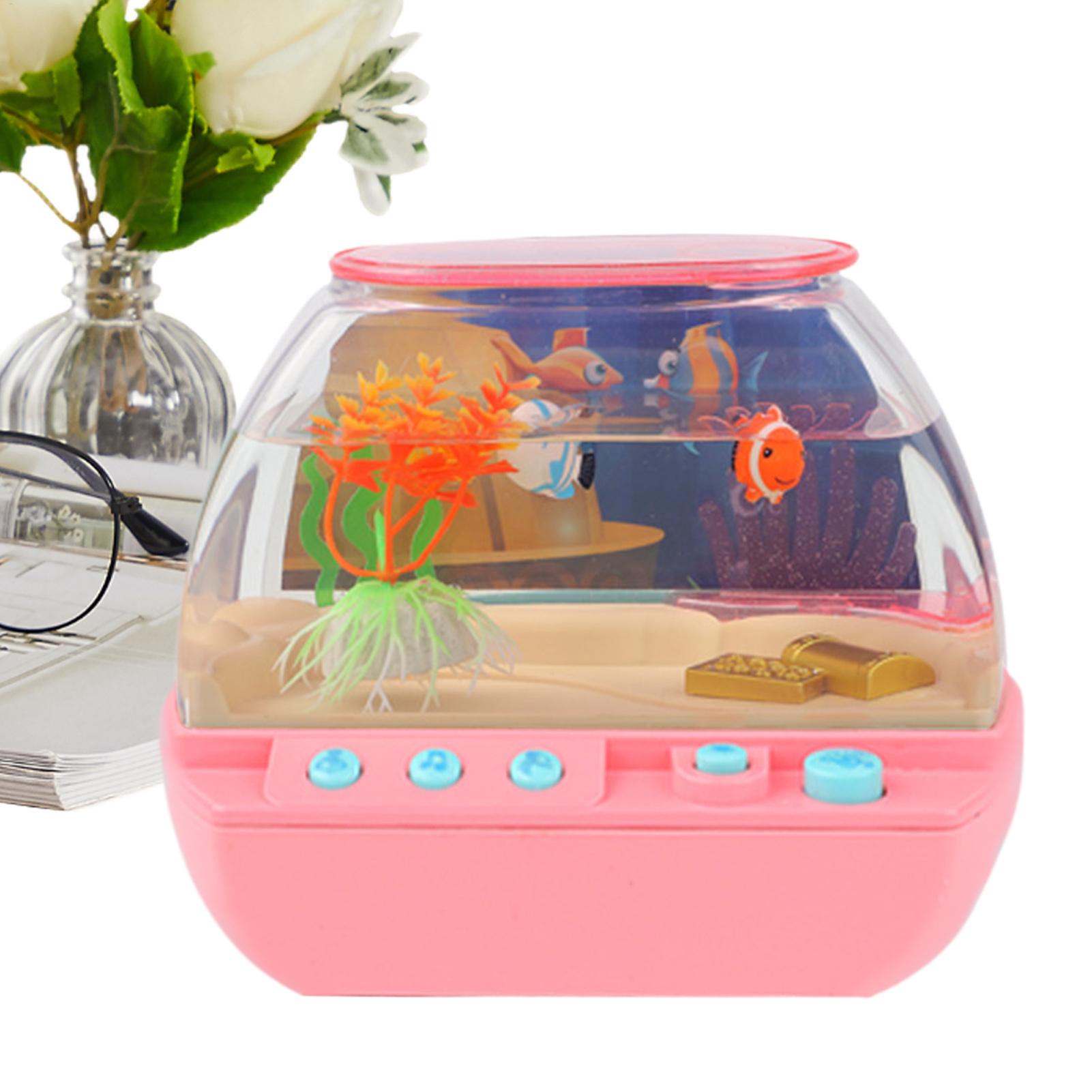 Home Lighting And Decor - Aquarium jouet décoratif avec musique et