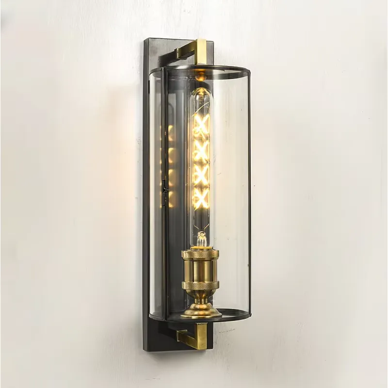 Home Lighting And Decor - Lampes suspendues LED cylindriques dorées modernes,