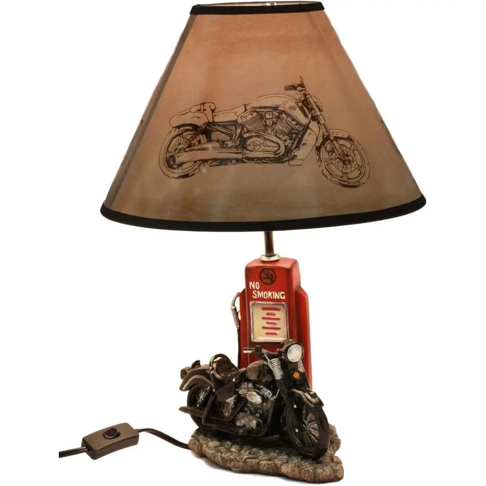 Home Lighting And Decor - Lampe de bureau vintage rétro noire