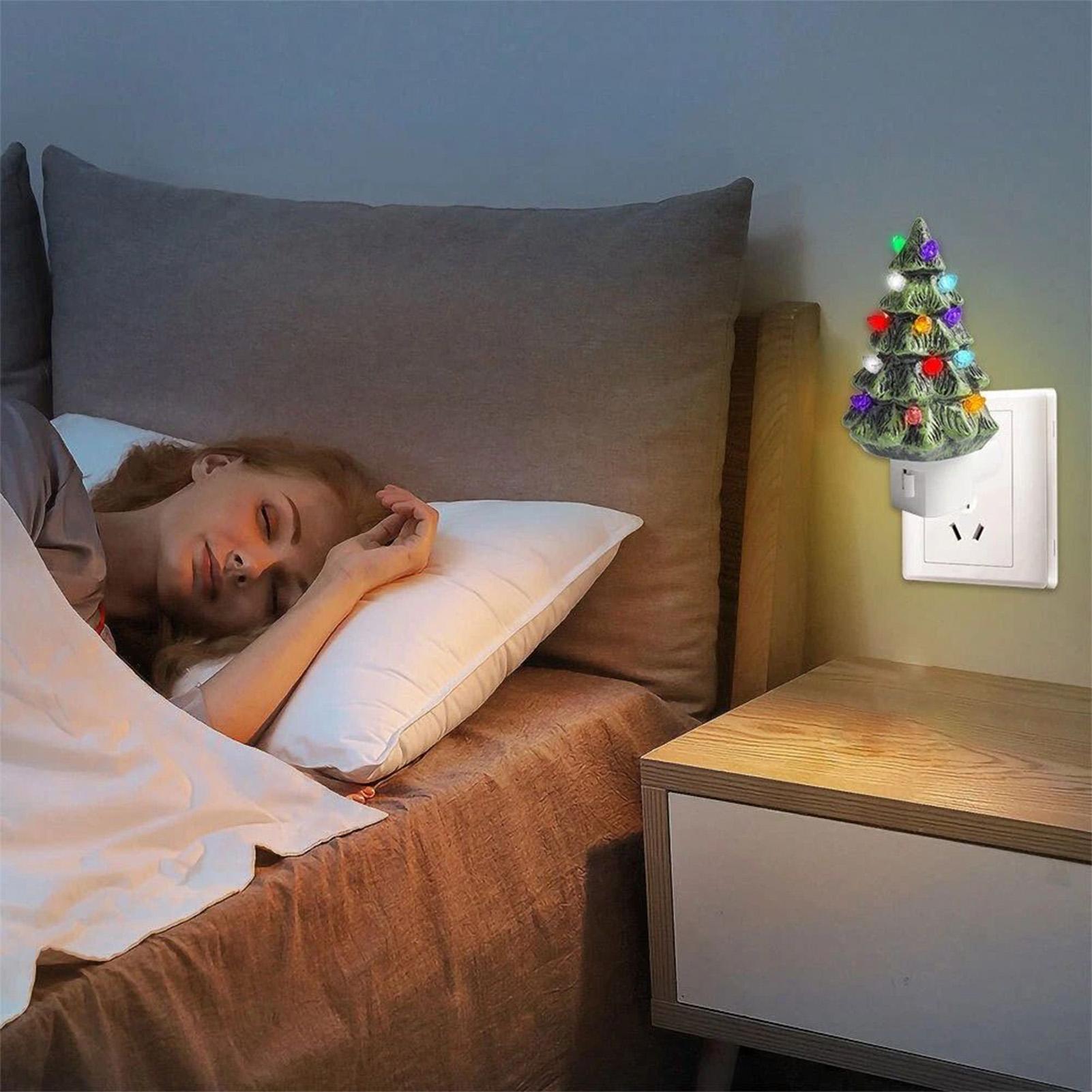Wall Decor Lighting Tree - Veilleuse d'arbre de noël rétro, éclairage