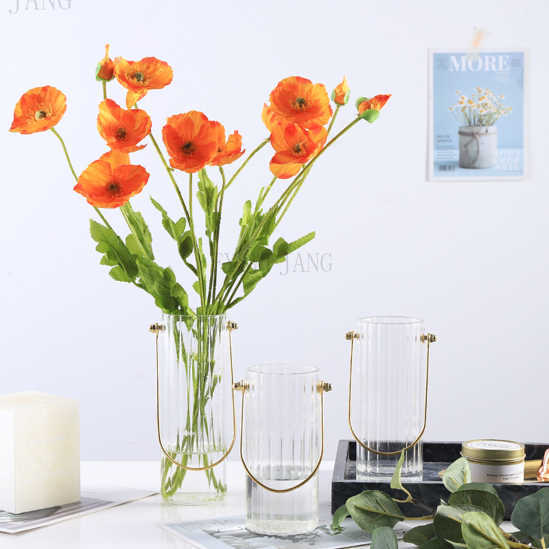 Vase en verre créatif nordique - Lighting Room Decor Photo avis et prix