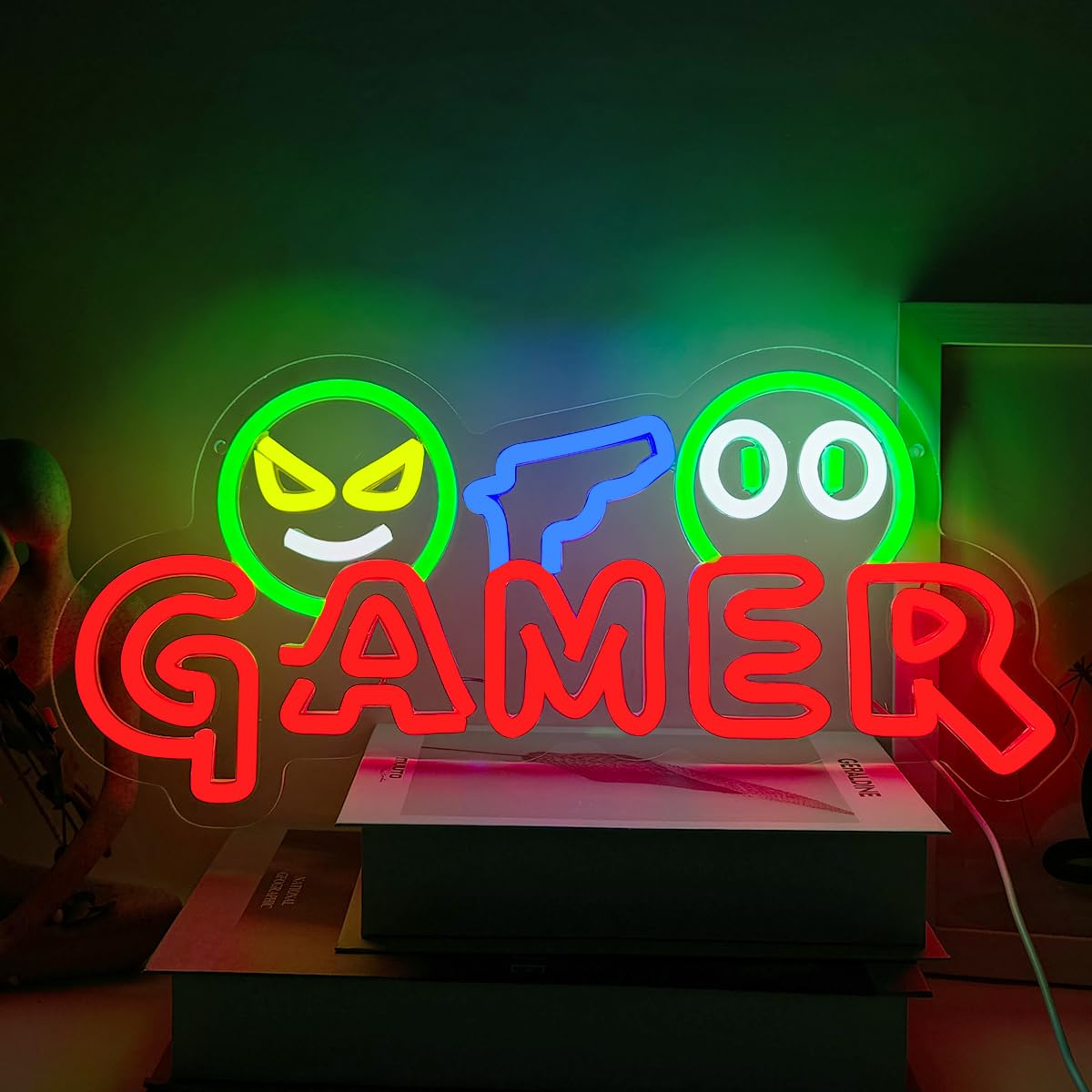 Enseigne néon LED Gamer, Lampe - Lighting Christmas Decor avis et prix