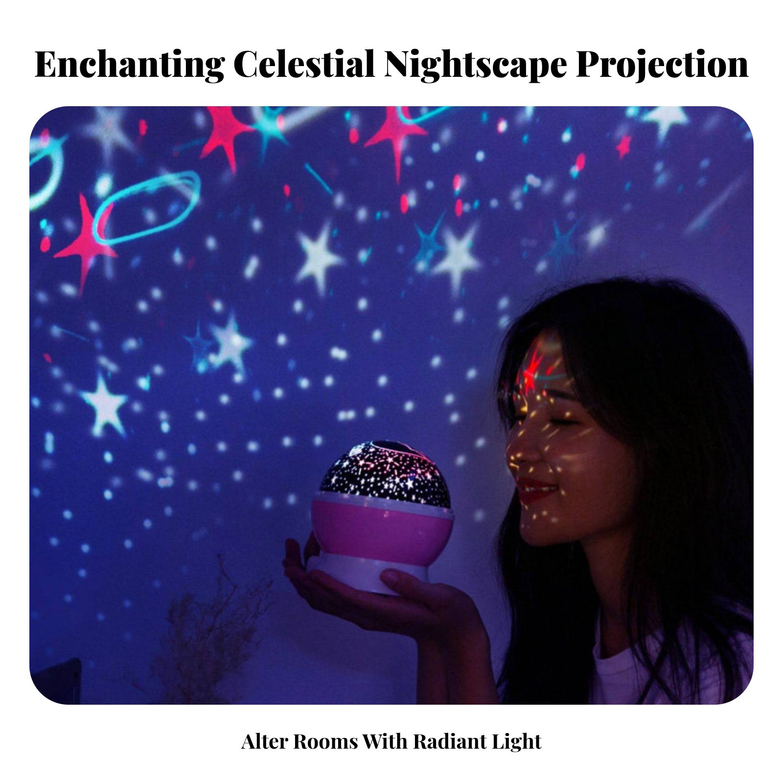 Projecteur Galaxie : Effet Cie - Lighting Decor Bedroom avis et prix