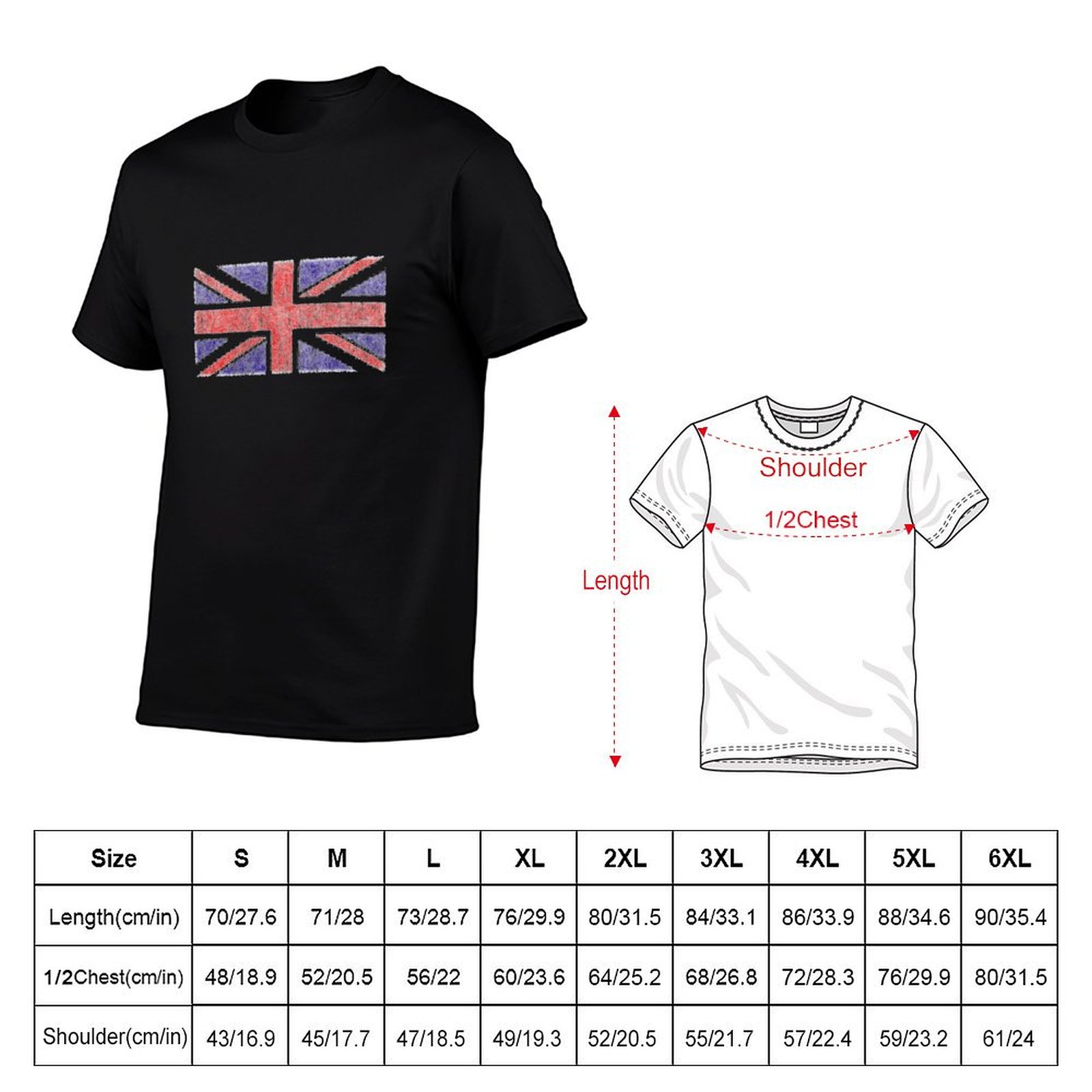 T-shirt vintage avec drapeau U - Union Lighting & Decor Affiliate Program Collabs avis et prix