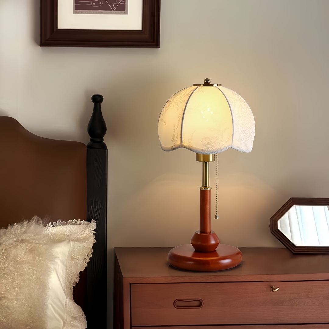 Lampe de table vintage à abat- - Home Lighting And Decor avis et prix