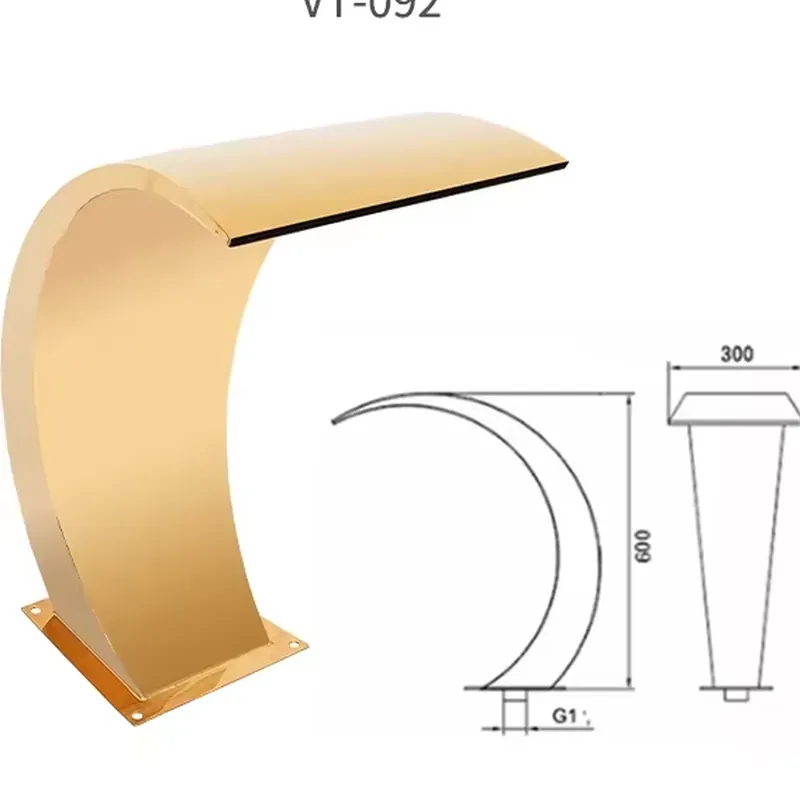Cascade d'eau LED pour piscine - Home Decor Lighting Manufacturer avis et prix