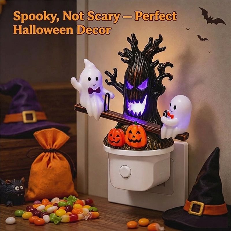 YANA50I Décoration d'Halloween - Wall Decor Lighting Tree avis et prix