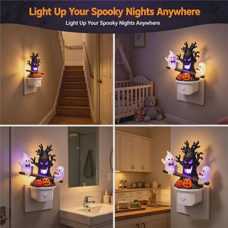 YANA50I Décoration d'Halloween - Wall Decor Lighting Tree avis et prix