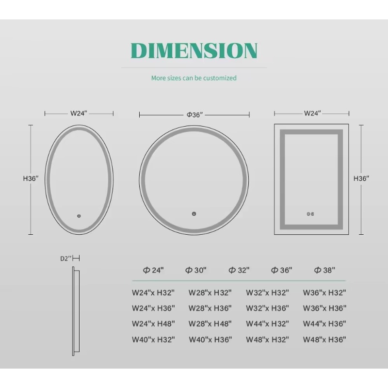 Fabricant de miroirs muraux ov - Home Decor Lighting Manufacturer avis et prix