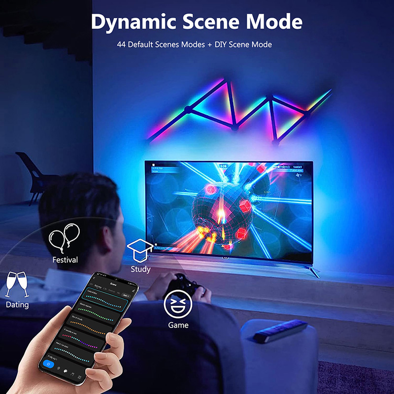 Applique murale RGB intelligen - Lighting Decor Bedroom avis et prix