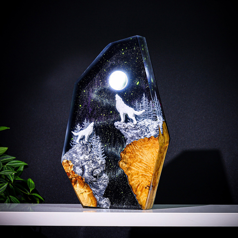 Lampe de Table en Résine Figur - Lighting Christmas Decor avis et prix