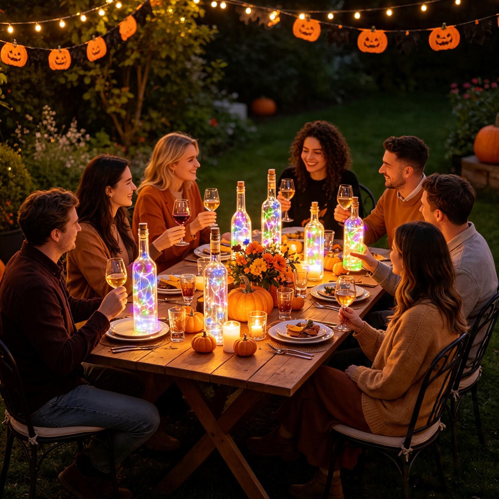 Lumières en liège pour bouteil - Garden Lighting Decor avis et prix