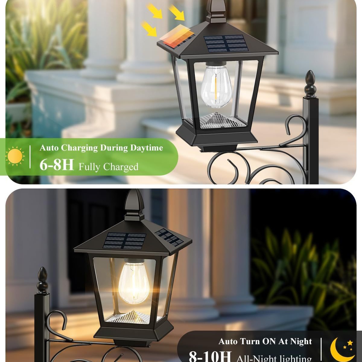 Lampe solaire 2 en 1 pour plan - Garden Lighting Decor avis et prix