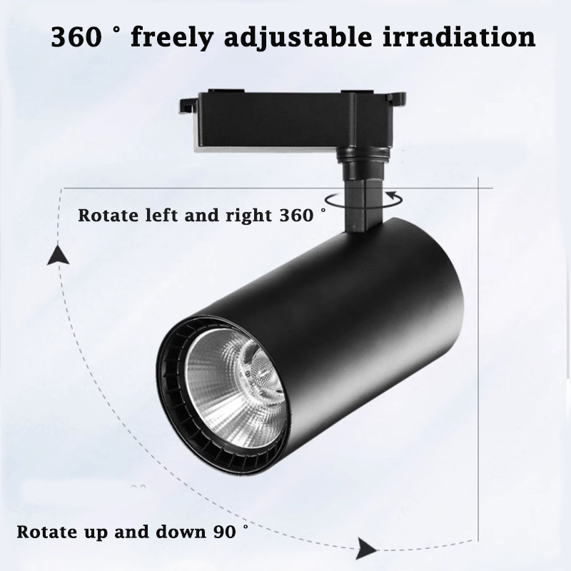 Spot LED sur rail tricolore 20 - Decor Lighting Fixtures avis et prix