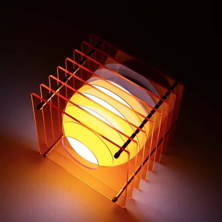Lampe lune DIY en acrylique à  - Home Lighting And Decor avis et prix