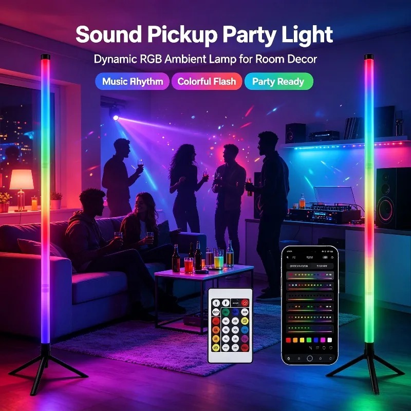 Lot de 2 lampes de sol RGB de  - Home Lighting And Decor avis et prix