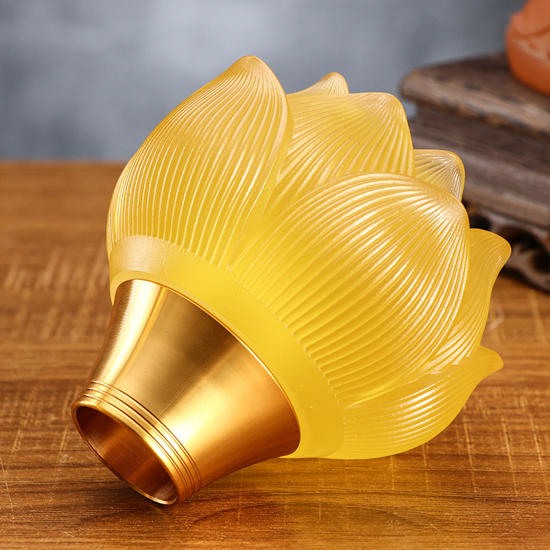 Bougeoir Lotus en verre, 2 piè - Home Decor Lighting Manufacturer avis et prix