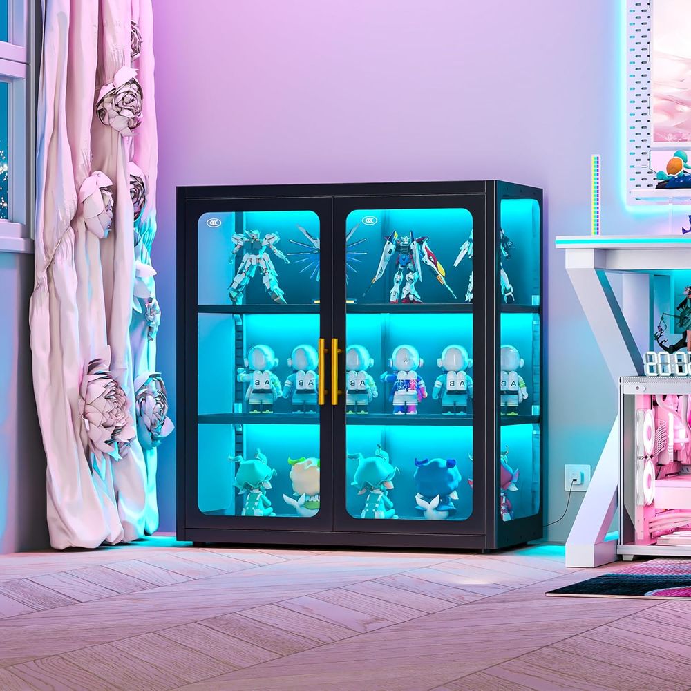 Vitrine haute de 34 pouces ave - Lighting & Home Decor Studio Photos avis et prix