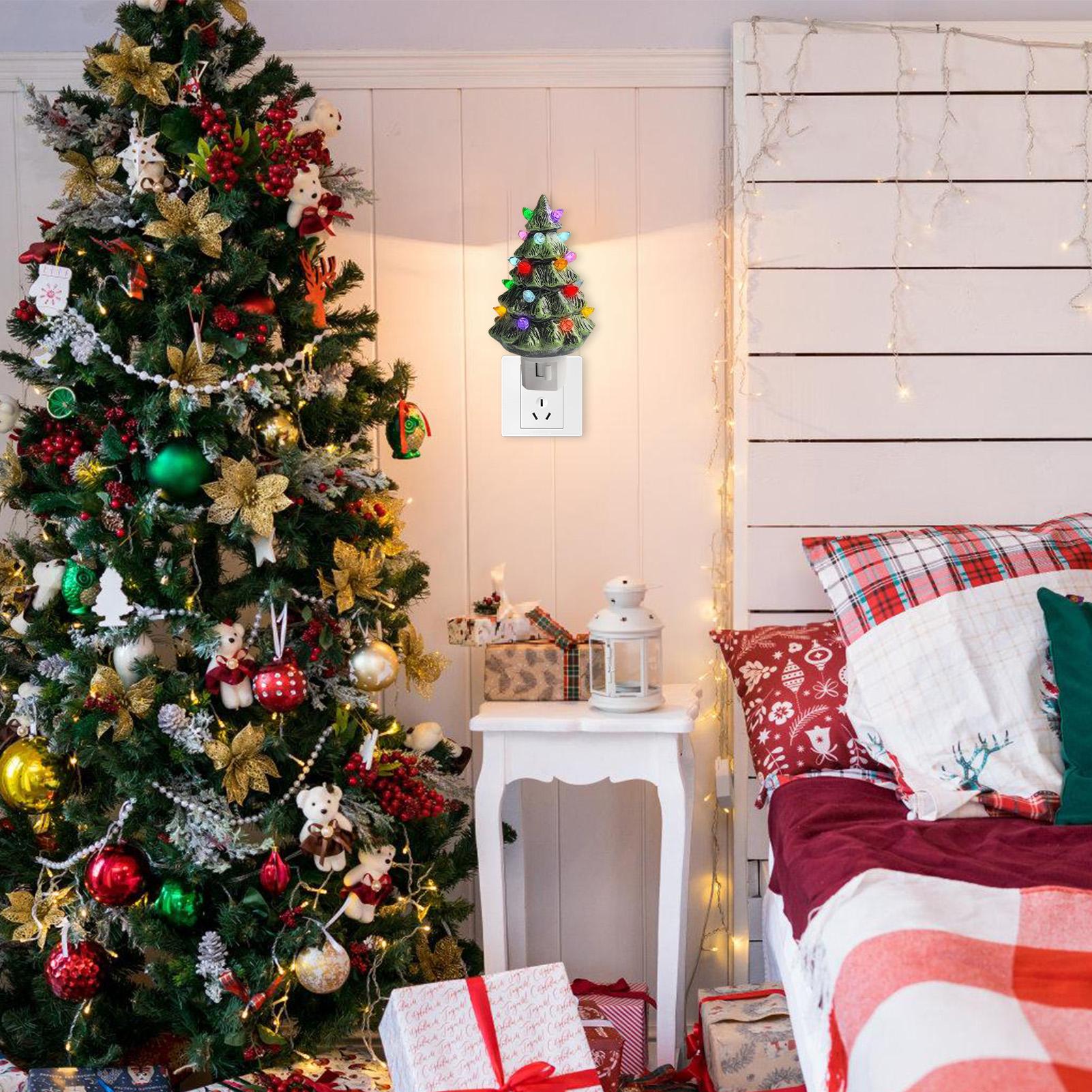 Veilleuse d'arbre de noël rétr - Wall Decor Lighting Tree avis et prix