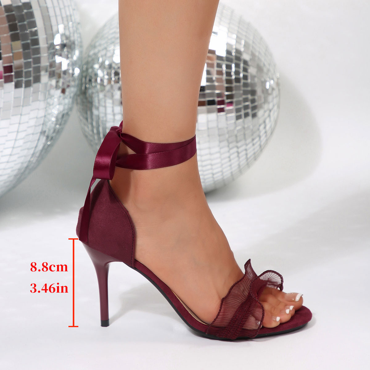 Sandales à talons hauts noires - Office Lighting Decor avis et prix