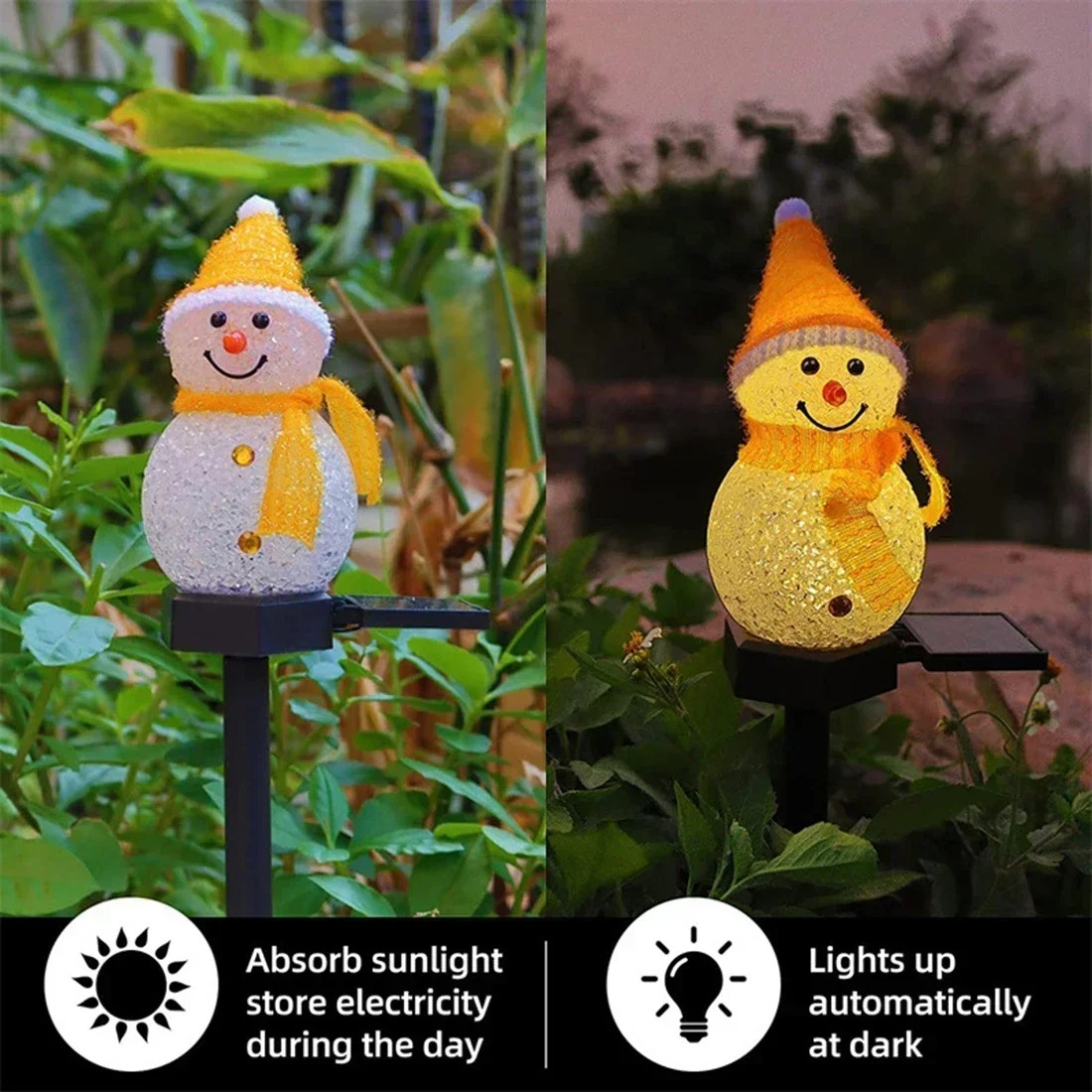 Lampe solaire de jardin en for - Lighting Christmas Decor avis et prix