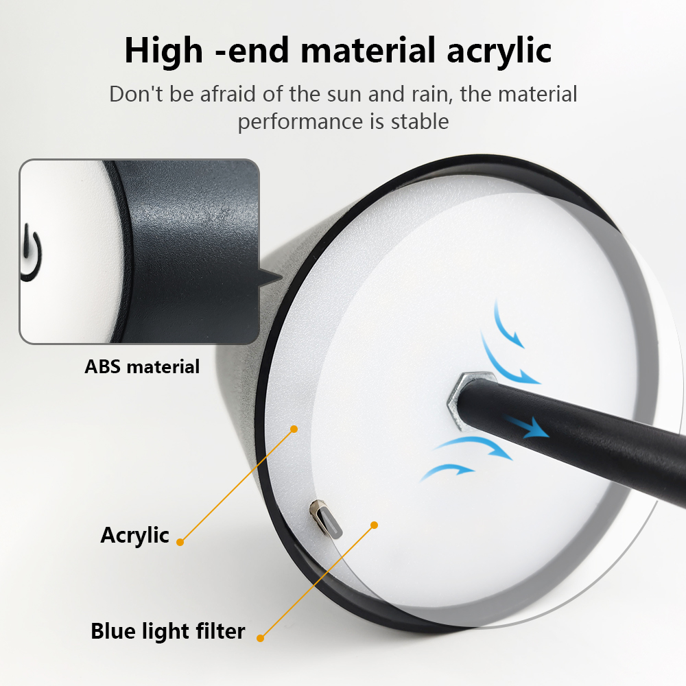 Lampe de bureau LED rechargeab - Lighting Decor Bedroom avis et prix