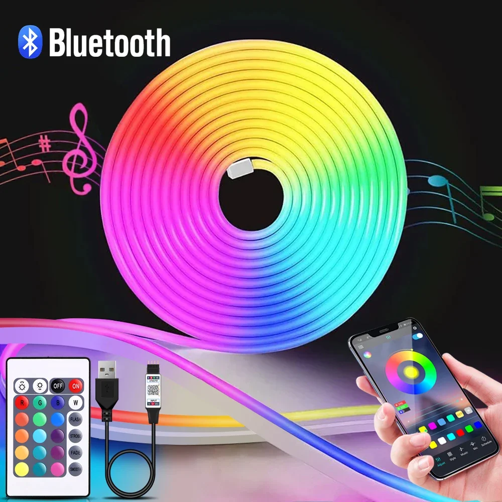 Bande lumineuse LED néon RGB,  - Home Lighting And Decor avis et prix